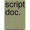 Script doc. by Karel Smolders