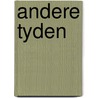 Andere tyden door Jenny Broersen