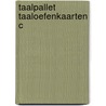 Taalpallet taaloefenkaarten c door Onbekend