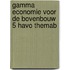 Gamma economie voor de bovenbouw 5 havo themab