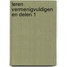 Leren vermenigvuldigen en delen 1 by Heege