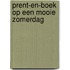 Prent-en-boek op een mooie zomerdag