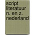 Script literatuur n. en z. nederland