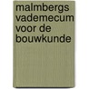 Malmbergs vademecum voor de bouwkunde door Dyk