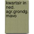 Kwartair in ned. agr.grondg. mavo