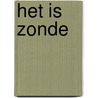 Het is zonde door Gieles