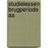 Studielessen brugperiode aa