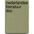 Nederlandse literatuur doc