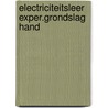 Electriciteitsleer exper.grondslag hand door Linden