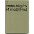 1 Vmbo-bkgt/hv (4 mod)(ll-lic)