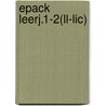 ePack leerj.1-2(ll-lic) by Jacobs