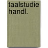 Taalstudie handl. door Roels