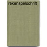 Rekenspelschrift by J. Castermans