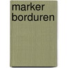 Marker borduren door J. Buys