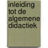 Inleiding tot de algemene didactiek