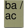 BA / AC door Onbekend