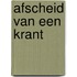 Afscheid van een krant
