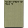 Handwoordenboek NL-D/D-NL door Onbekend