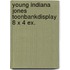 Young indiana jones toonbankdisplay 8 x 4 ex.