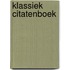 Klassiek citatenboek