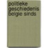 Politieke geschiedenis belgie sinds
