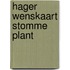 Hager wenskaart stomme plant