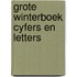 Grote winterboek cyfers en letters