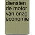 Diensten de motor van onze economie