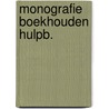 Monografie boekhouden hulpb. door Huyck