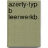 Azerty-typ b leerwerkb.
