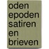 Oden epoden satiren en brieven