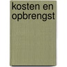 Kosten en opbrengst door Ingelgem