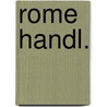 Rome handl. door Geivers