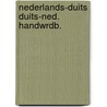 Nederlands-duits duits-ned. handwrdb. door Servotte