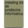 Inleiding tot de juridische informatica door Haft