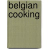 Belgian cooking by Halverhout