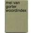 Mei van gorter woordindex