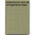 Vademecum voor de vertegenwoordiger