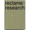 Reclame research by Aeyelts Averink