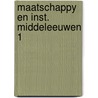 Maatschappy en inst. middeleeuwen 1 door Ganshof