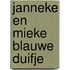 Janneke en mieke blauwe duifje