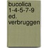 Bucolica 1-4-5-7-9 ed. verbruggen