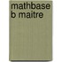 Mathbase b maitre