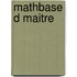 Mathbase d maitre