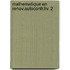 Mathematique en renov.autocontr.liv. 2