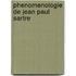 Phenomenologie de jean paul sartre