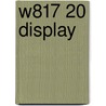W817 20 display door Onbekend