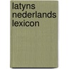 Latyns nederlands lexicon door Halsberghe