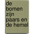 De bomen zijn paars en de hemel
