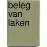 Beleg van laken door Jeff Broeckx